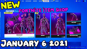 Item shop the item shop lets you purchase skins with vbucks. Fortnite Item Shop Today January 6 2021 Youtube