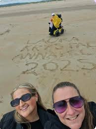Some photos from todays beach wheelchair let, Krystal had an amazing time 