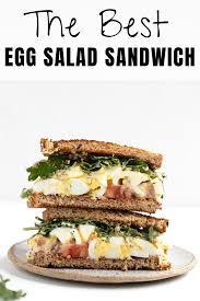 Ad Best Egg Salad Sandwich Ever This Egg Salad Is So Easy To Make Puts A Fun Twist On The Classic Recipe By Using In 2020 Sandwiches Egg Salad Sandwiches Egg Salad