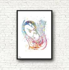 Foetus Art Medical Art Gift Gynecologist Baby Poster Medicine Decoration Clinical Poster Maternity Service Obstetrician Art 307 In 2020 Human Anatomy Art Medical Art Art