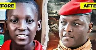 A photo of President Ibrahim Traoré when he was a teenager ❤️ Who would  have thought this kid could become the pride of Africa. May God continue to  protect and guide him