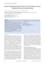 From wikipedia, the free encyclopedia. Https Www Sysrevpharm Org Articles Healthrelated Quality Of Life In Chronic Kidney Disease Patients A Crosssectional Study Pdf