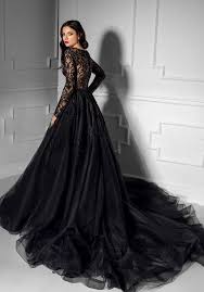 Black Lace Wedding Dress Black Wedding Gowns Black Lace Wedding Dress Black Halloween Dress