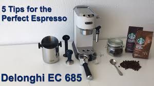 Check spelling or type a new query. 5 Tips For The Perfect Espresso With The Delonghi Dedica Ec680 Ec685 Slo Mo Coffee Dripping Youtube