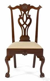 Philadelphia Chippendale Mahogany Dining Chair Ca 1770 Dining Chairs Chair Chippendale Furniture