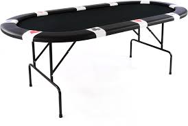 Free casino games online with no registration look at 777spinslot.com. Nexos Casino Poker Table Foldable L 215 X W 115 X H 79 Cm Armrests Black Poker Cushion Folding Table For 10 Players Deluxe Special Edition Amazon De Spielzeug