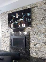 I'm trying to determine if i should 1) leave it as is. Silver Travertine Stacked Stone Ledger Silver Gray Travertine Ledger