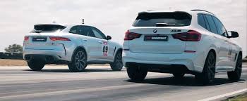 A performance suv with the dna of a sports car. Bmw X3 M Drag Races Jaguar F Pace Svr Results Are Shocking Autoevolution