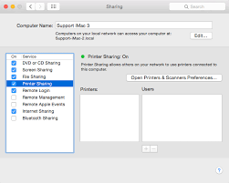 How To Set Up Printing From Windows Vm Using Mac Os Compatible Printers Or Apple Bonjour