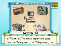 learn evs class 2 means of communication part 2 animation