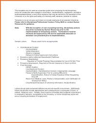 Employee Disciplinary Write Up Form Template New Notice Example Week ...