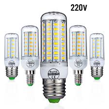 E27 Led Bulb E14 Led Lamp Ac 220v 240v Corn Candle Lamp 24 36 48 56 69 72 Leds Chandlier Lighting For Home Decoration Led Lights Light For E14 Led Lampled Lamp Aliexpress