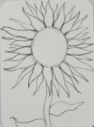 Paintings, photographs, abstracts, prints and more. How To Draw A Sunflower Easy Art Tutorial Art By Ro