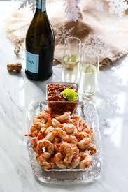Classic shrimp cocktail is an easy, elegant starter for a special holiday gathering. Shrimp Cocktail With Homemade Cocktail Sauce Delicious Table