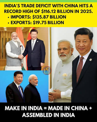 Indian exports to China surge amid improving ties India's exports to China  rose sharply in December 2025, reflecting an improvement in bilateral ties  between the two Asian neighbours, according to official data