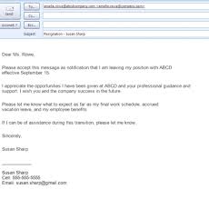 Resignation Email Samples Templates And Tips Resignation Email Sample Resignation Letter Resignation