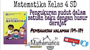 We did not find results for: Pembahasan Pengukuran Sudut Halaman 179 184 Matematika Kelas 4 Sd Youtube