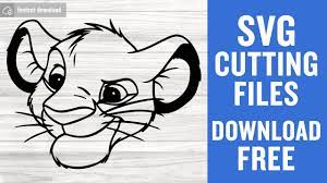 Download Simba Svg Free Cutting Files For Silhouette Instant Download Youtube
