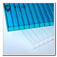 Sunlite's cellular polycarbonate structure yields a lightweight sheet with high impact strength and superior thermal insulation. China High Quality 6mm 8mm 12mm Twin Wall Colored Lexan Hollow Polycarbonate Sheet China Multiwall Polycarbonate Sheet Polycarbonate Solar Panel