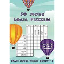 Basic logic grid puzzle 1; Buy 50 More Logic Puzzles Full Of Fun Logic Grid Puzzles Brain Teaser Puzzle Books Paperback November 30 2019 Online In Indonesia 1910929158