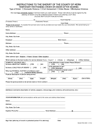 Protects victims of abuse, serious harassment, or stalking. Restraining Order Form Fill Online Printable Fillable Blank Pdffiller