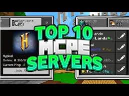 Jan 23, 2020 · the edition on windows 10 is not playable with player form the java edition. Top 10 Best Mcpe Servers 2020 1 16 Minecraft Pe Pocket Edition Xbox Windows 10 Ps4 Switch Youtube Pocket Edition Minecraft Pe Minecraft