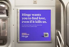 Hinge The Dating App Designed To Be Deleted By Red Antler Creative Works The Drum Hinge Dating App Hinges Hinge App