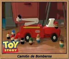 Nezzer =stinky peet zippy = bullseye dr.flury= etch jerry= wheezie ichabeezer = buttercup french peas. Camon De Bomberos Toddle Tots Fire Trucks Toy Story Pixar John Lasseter Juguetes De Toy Story Toy Story Camion De Bomberos