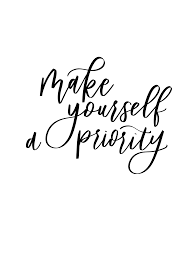 Make Yourself A Priority Calligraphy Quote By Pirouette Paper Http Www Pirouettepaper Com Short Quotes Lettering Quotes Priorities Quotes