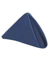 Polyester napkins can be machine wash in cold water. 20 X 20 Spun Polyester Napkins