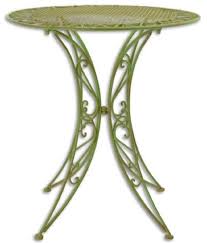 Casa Padrino Jugendstil Gartentisch Grun O 70 X H 78 Cm Runder Metall Garten Terrassen Tisch Garten Terrassen Mobel