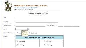 Teks prosedur kompleks merupakan suatu teks yang menjelaskan bagaimana suatu proses. Membuat Form Pengisian Dengan Excel Introducedme S Blog