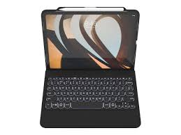 Tough polycarbonate and soft silicone combine in the case to deliver unmatched protection. Zagg Rugged Book Go Keyboard And Folio Case Backlit Bluetooth Black Keyboard Black Case For Apple 12 9 Inch Ipad Pro 3rd Generation Walmart Com Walmart Com
