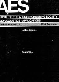 A cabinet (.cab) file is used by installation programs to compress a lot of files into a single, smaller file. Aes E Library Complete Journal Volume 44 Issue 12