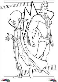 Megamind Superhero Coloring Pages Coloring Pages Easy Coloring Pages