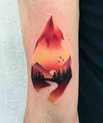 23 Remarkable Mountain Tattoos Tattoo Insider Silhouette Tattoos Cool Tattoos Tattoos