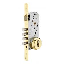 Boitier De Serrure Encastrable A Cylindre Tetiere Laitonnee Rosace De Porte Ouverte Pour Porte D Entree 50 Mm Achat Vente Serrure Barillet Boitier De Serrure Cdiscount