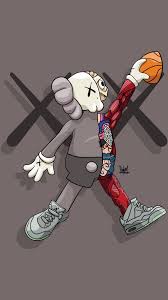 77 Kaws Hd Wallpapers On Wallpaperplay Kaws Wallpaper Jordan Logo Wallpaper Hypebeast Wallpaper