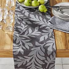 Florence Grey Table Runner 90 Modern Table Runners Grey Table Table Runners