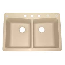 hole double bowl kitchen sink