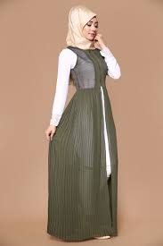 Piliseli Yelek Haki Urun Kodu Brn81162 S 89 90 Tl The Dress Uzun Elbise Kadin Kiyafetleri
