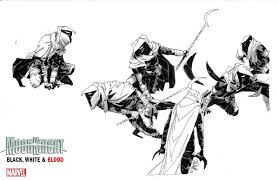 Moonknight : Black, White &, Blood Sketch Concept Art : Chris Bachalo :  Free Download, Borrow, and Streaming : Internet Archive