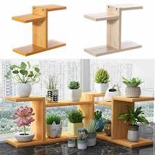 Simple Household Mdf Multi Layer Plant Stand Succulent Shelf Rack Balcony Indoor Coffee Bar Desktop Garden Flower Pot Shelf Plant Shelves Aliexpress In 2020 Plant Stand Wooden Plant Stands Flower Stands