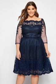 Plus Size Dresses Party Evening Maxi Dresses Yours Clothing Evening Dresses Plus Size Plus Size Skater Dress Navy Lace Dress