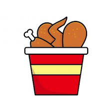 What kind of food is fried chicken in a bucket? Balde De Ilustracao Vetorial De Frango Frito Isolado No Fundo Branco Comida Clip Art Clipart De Frango Frito Frango Frito Desenho Animado Imagem Png E Vetor Chicken Vector Fried Chicken Food
