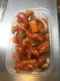 Love the sweet and sour chicken balls and breaded shrimps. Sweet And Sour Chicken Hong Kong Style Picture Of Spring House St Merryn Tripadvisor