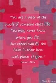 15% off with code zazjunegifts. Quotes About Puzzle Piece 78 Quotes