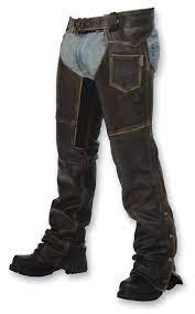 Milwaukee Leather Crazy Horse Motorcycle Chaps For Men And Women Side View Motorcycle Chaps Motorcycle Style Mens Leather Pants
