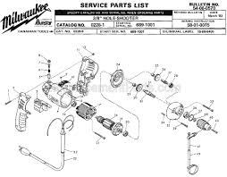 Milwaukee Electric Drill Driver 0228 1 Ereplacementparts Com