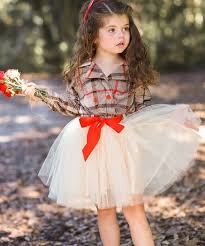 Mia Belle Girls Mocha Red Plaid Buttoned Blazer Tutu Dress Toddler Girls Zulily Tutu Dress Toddler Toddler Girl Dresses Toddler Dress